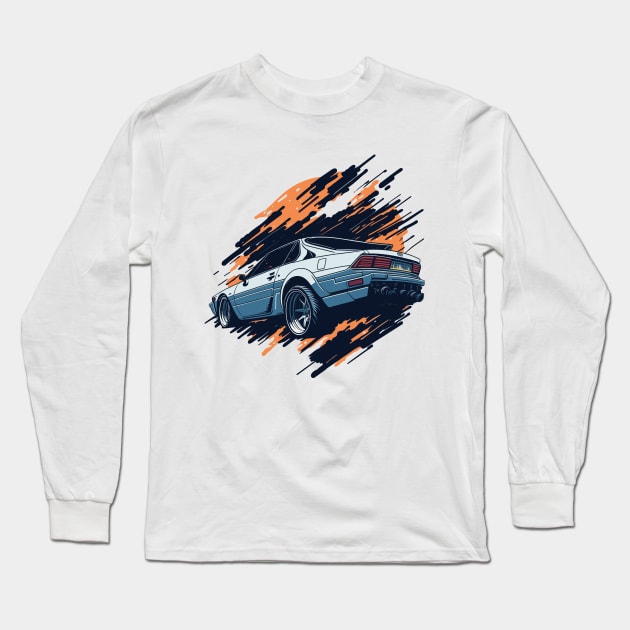 Old Cars Vibe Classic Long Sleeve T-Shirt by Cruise Dresses